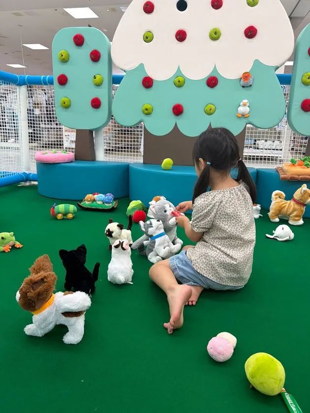 癒し動物園 小動物ぬいぐるみエリア