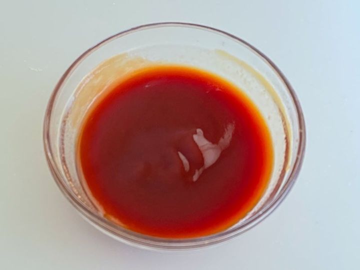 豚こまとズッキーニのケチャップカレー炒め
