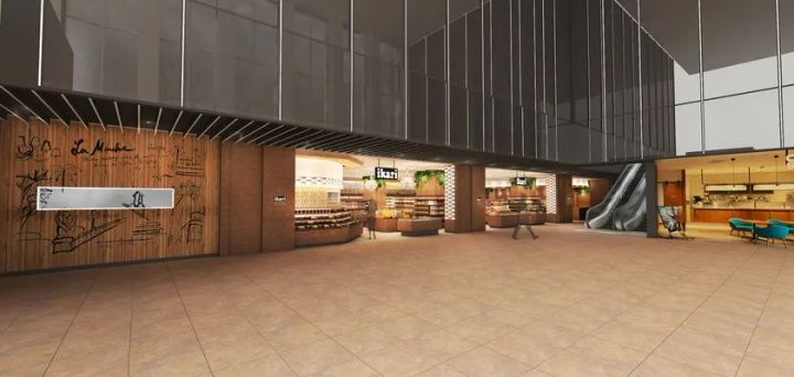 淀屋橋ステーションワン地下の店舗入口