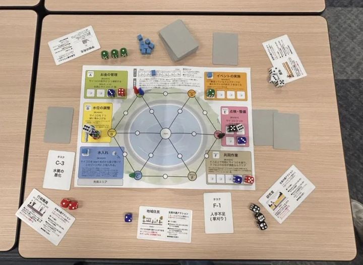 防災を学ぶボードゲーム教材