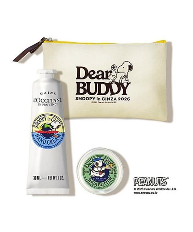 ＜ロクシタン＞「SNOOPY ベストセラーキット GINZA 2026 I」(5280円)