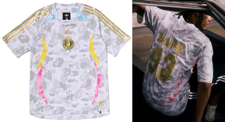 画像: BAPE × ADIDAS SS26 WORLD CUP COLLECTION AWAY JERSEY
