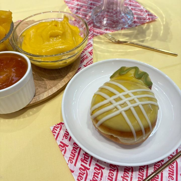 パイナップル クリーム 