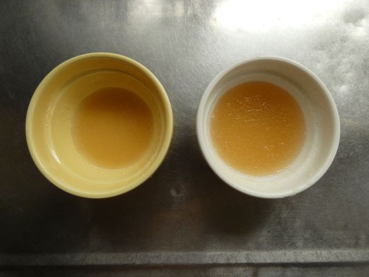 電子レンジで簡単！「ブルーベリームース」