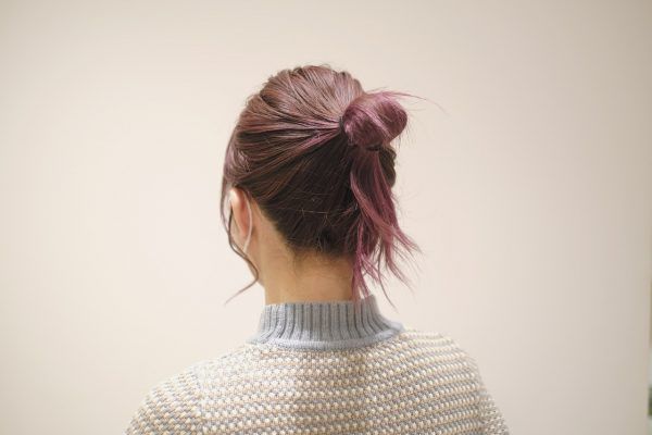 簡単ヘアアレンジ