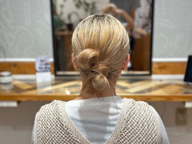 ゴム一本でできる簡単ヘアアレンジ