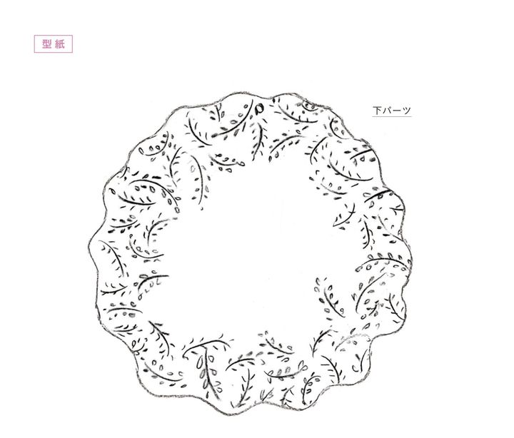 【お名前付けにお役立ち！】世界にひとつのプラバンアクセ「ロゼット風ネームブローチ」の作り方の画像3
