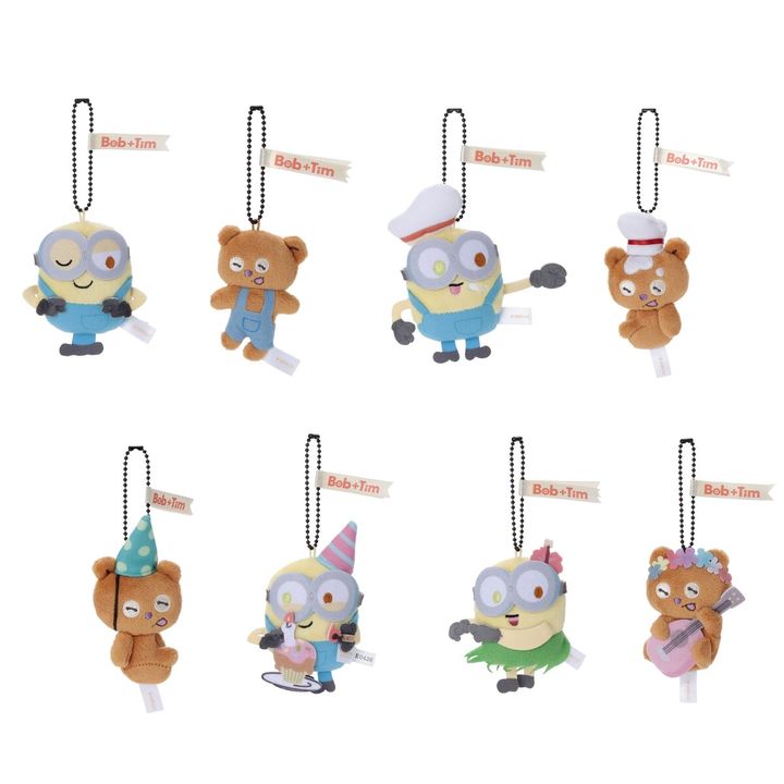 ミニオンズ Bob＋Tim ミステリーボックス ぬいぐるみミニマスコット
