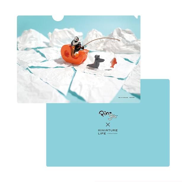  「PINGU(TM)×MINIATURE LIFE クリアファイル」(550円)