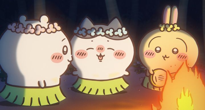 『映画ちいかわ 人魚の島のひみつ』新規本編カット （C）ナガノ ／ 2026「映画ちいかわ」製作委員会 width=