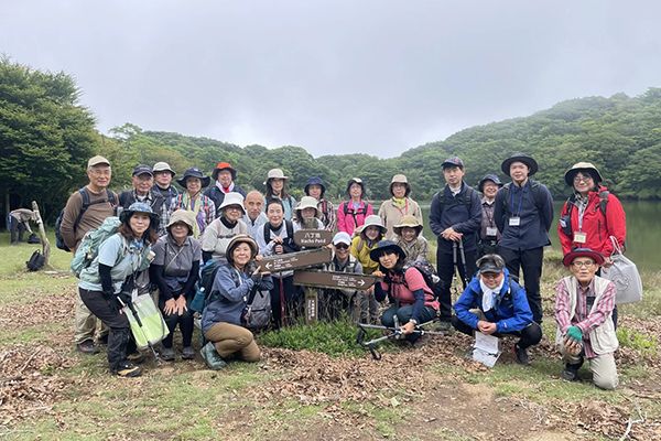 【静岡県伊豆市】静岡ガスが天城山でシカ食害の実態を学ぶツアー実施。トレッキングで見た食害の現実
