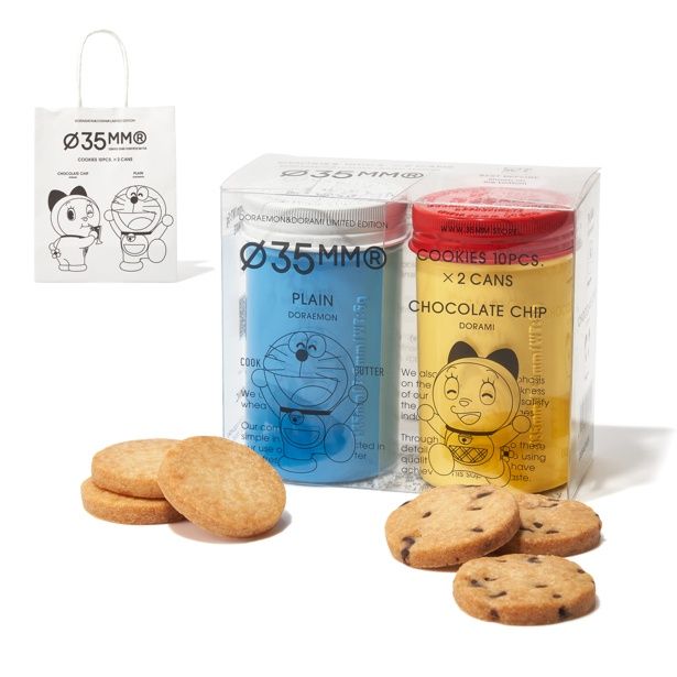 35MM「DORAEMON ＆ DORAMI COOKIE PACK(LIMITED)＋EXCLUSIVE SHOPPER」(2500円)
