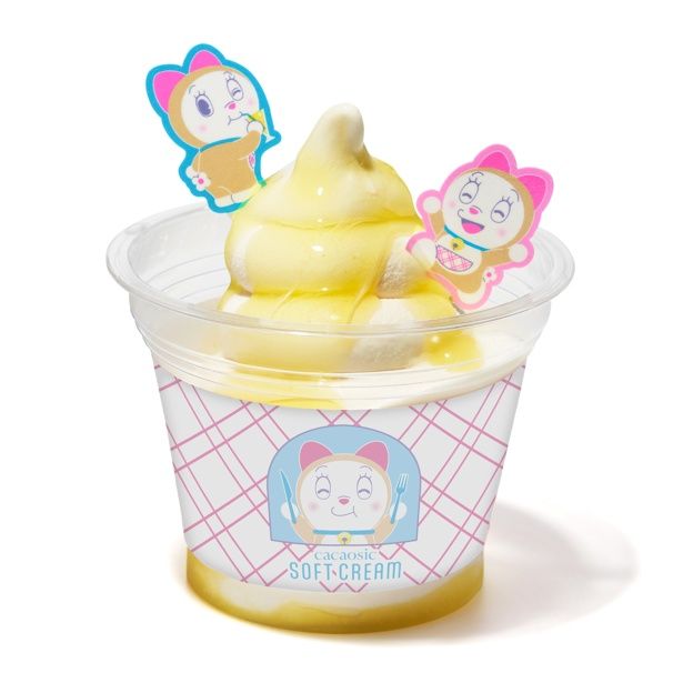 cacaosic／DEARS「ドラミのレモンミルクソフトクリーム」(972円)
