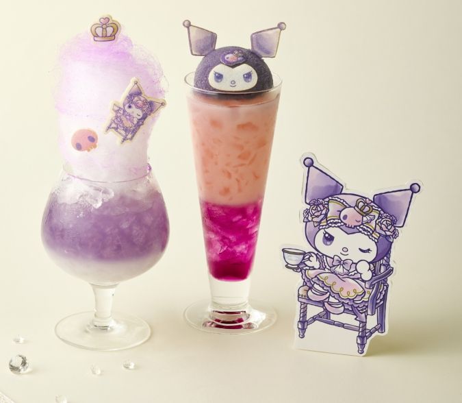 ホテルニューオータニ博多「KUROMI Afternoon Tea at Castillian」KUROMI Drink