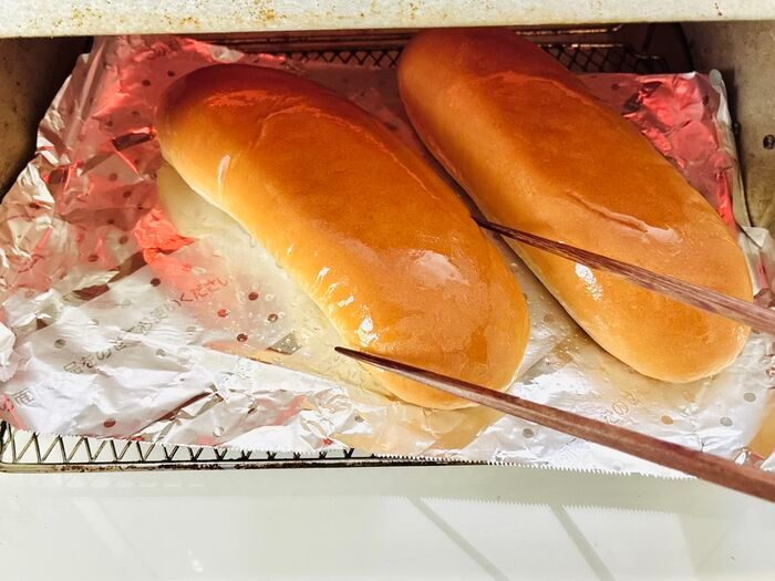 懐かしい人には懐かしい！？給食の『きな粉揚げパン』を揚げずに簡単に作る方法。これは再現度高めですよ～～！！