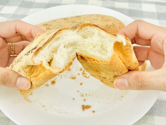 懐かしい人には懐かしい！？給食の『きな粉揚げパン』を揚げずに簡単に作る方法。これは再現度高めですよ～～！！