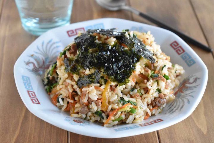 キンパ風混ぜご飯