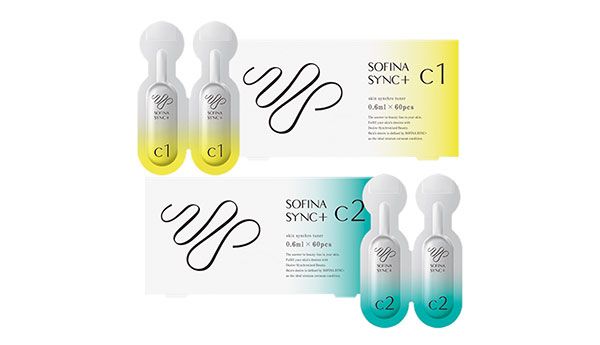 【上】角層シンクロチューナー C1 【下】角層シンクロチューナー C2
