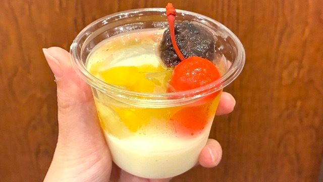 丸亀うどんプリン あんみつ風