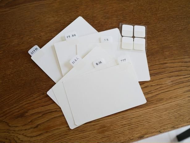 ポイントは細かく分けすぎないこと▶写真を収納しました (C)asasa