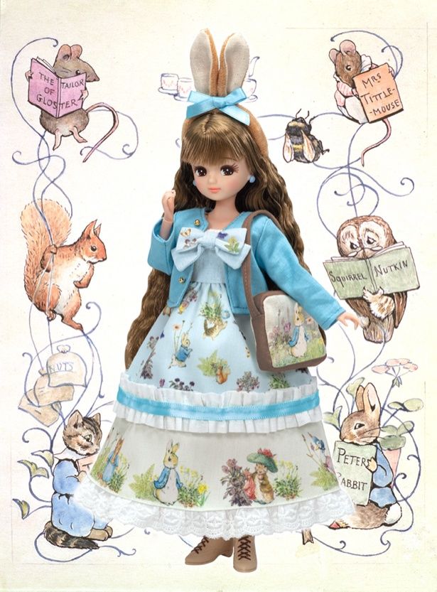 「フォトジェニックリカ ピーターラビット スタイル」発売