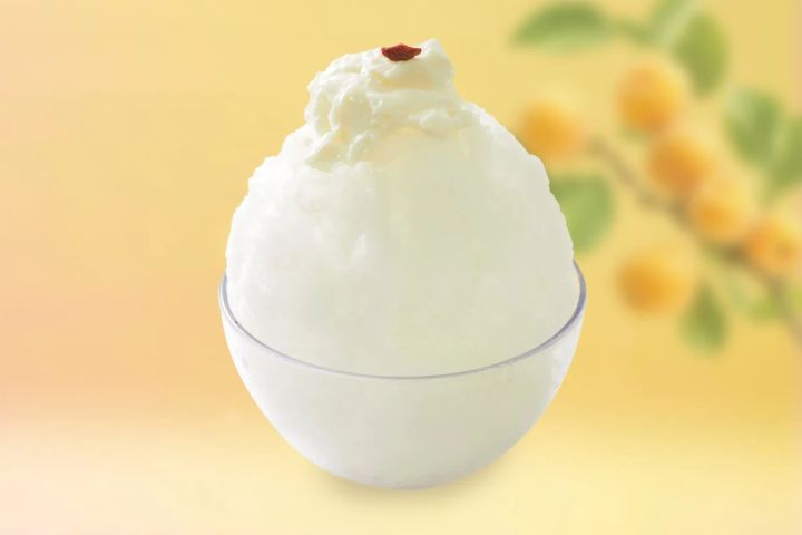 杏仁豆腐なかき氷