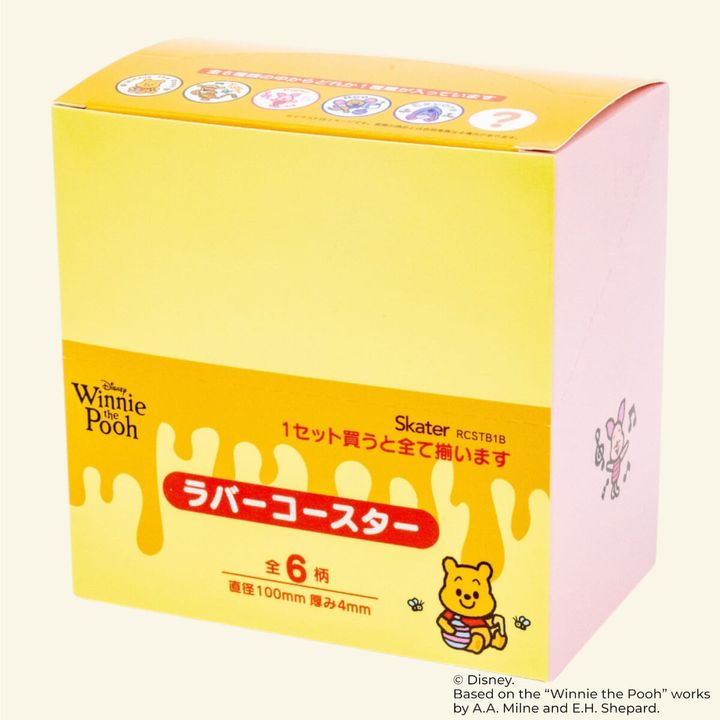 スケーター ディズニー『くまのプーさん』ラバーコースター コンプリートボックス