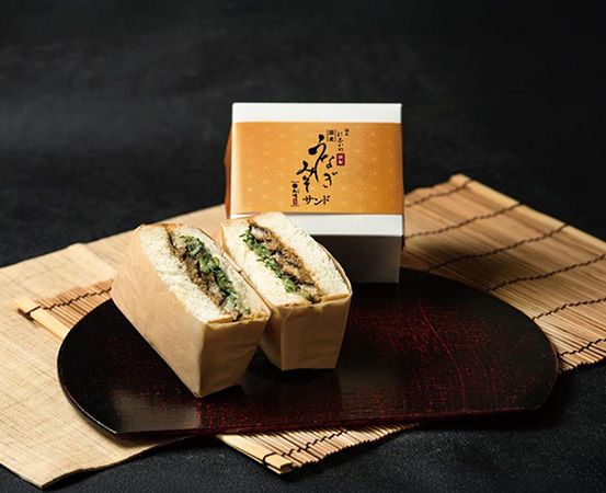 300食限定！高級食パンの銀座に志かわ、土用の丑の日限定「うなぎみそサンド」販売