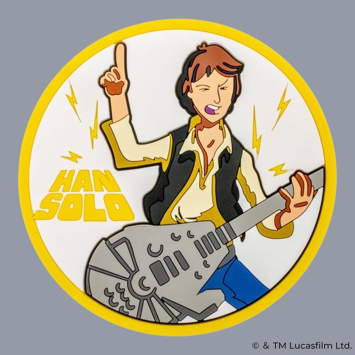 ラバーコースター（STAR WARS/ユニークアート） ハン・ソロ