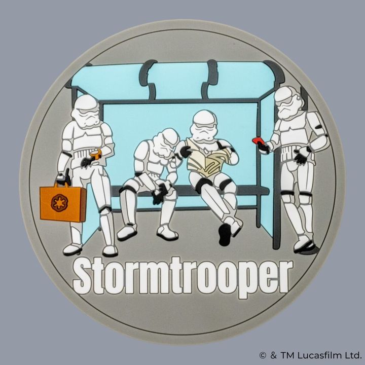 ラバーコースター（STAR WARS/ユニークアート） ストームトルーパー