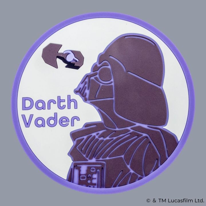 ラバーコースター（STAR WARS/ユニークアート） Darth Vader