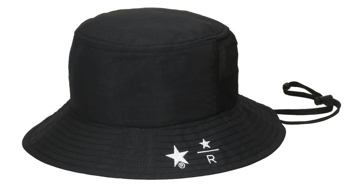 「CONVERSE TOKYO パッカブルサファリハット ブラック」8500円