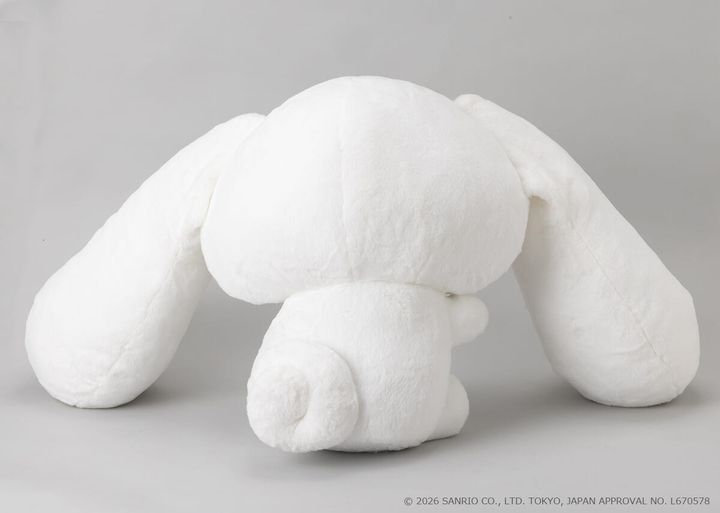 タカラトミーアーツ「サンリオキャラクターズ With my friend！ 大きなぬいぐるみ むにゃむにゃシナモロール」バック