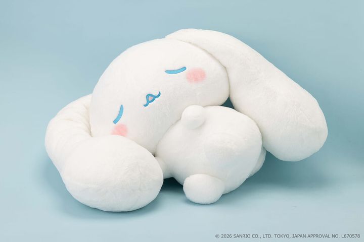 タカラトミーアーツ「サンリオキャラクターズ With my friend！ 大きなぬいぐるみ むにゃむにゃシナモロール」
