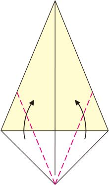 【親子で折り紙】おうちでもお出かけ先でも！「ソフトクリーム」＆「いちご」の折り方の画像6