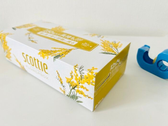 革命！ティッシュボックスは「両方から使う」！目からウロコの節約術♪