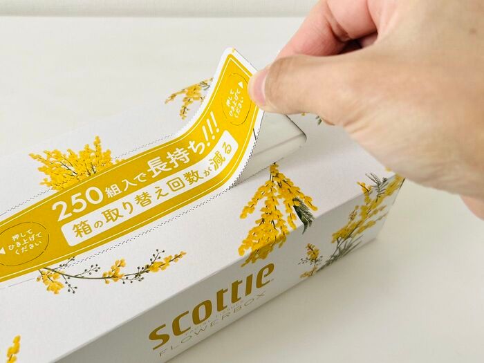 革命！ティッシュボックスは「両方から使う」！目からウロコの節約術♪