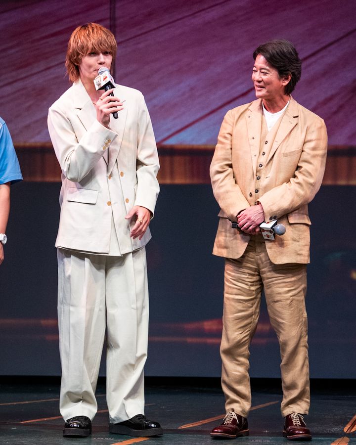 松井ケムリと唐沢寿明