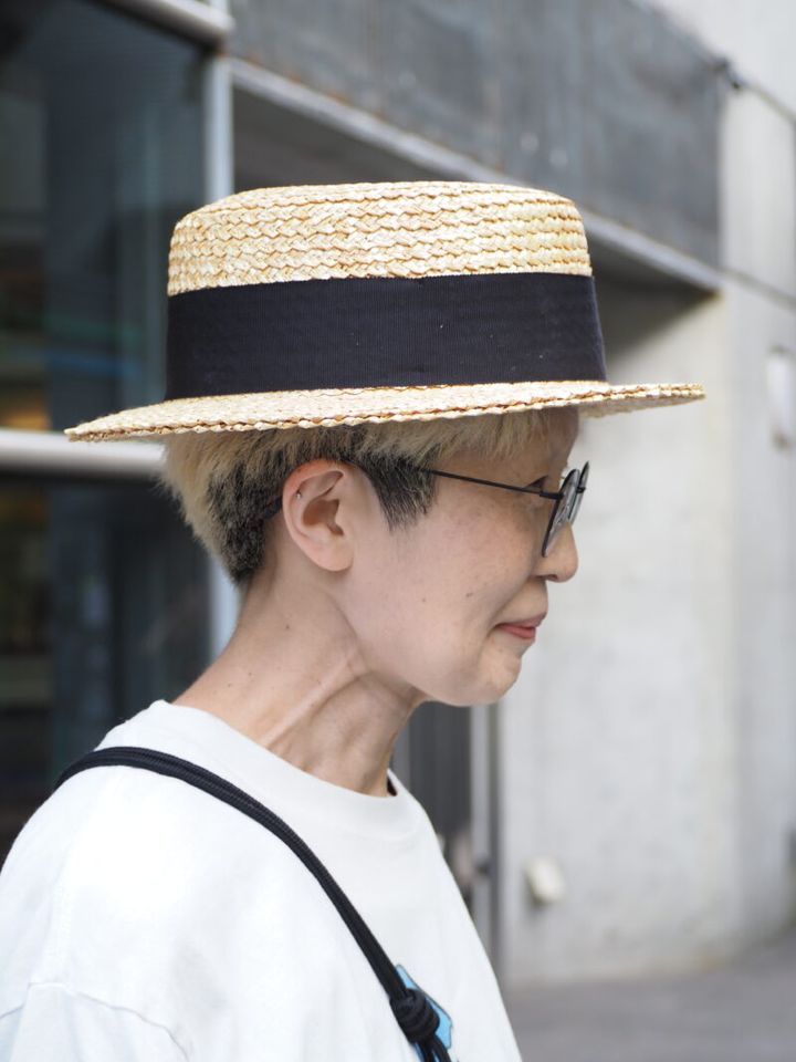 田中帽子店のカンカン帽