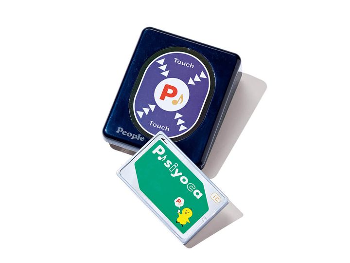 〈ピープル〉のこども専用ICカード P ♪siyoca