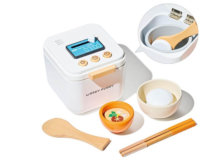 〈ウッディプッディ〉のはじめてのおままごとすいはんきセット