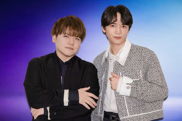 （左から）内田雄馬、戸谷菊之介 クランクイン！ 写真：吉野庫之介 width=