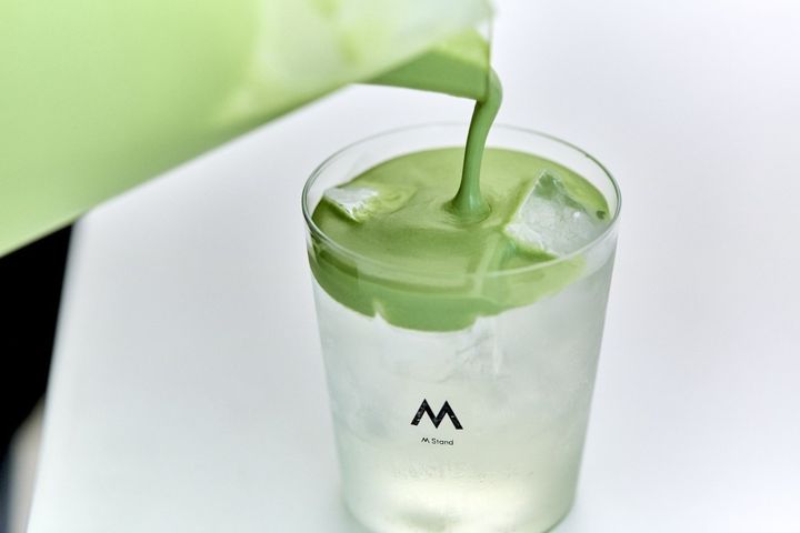 「抹茶クリームココナッツウォーター」780円／写真提供：M Stand coffee