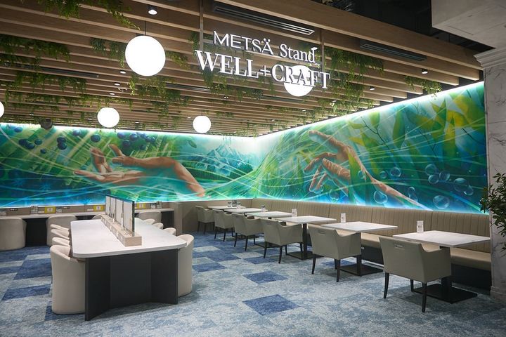 カフェ＆ラウンジ「WELL + CRAFT」