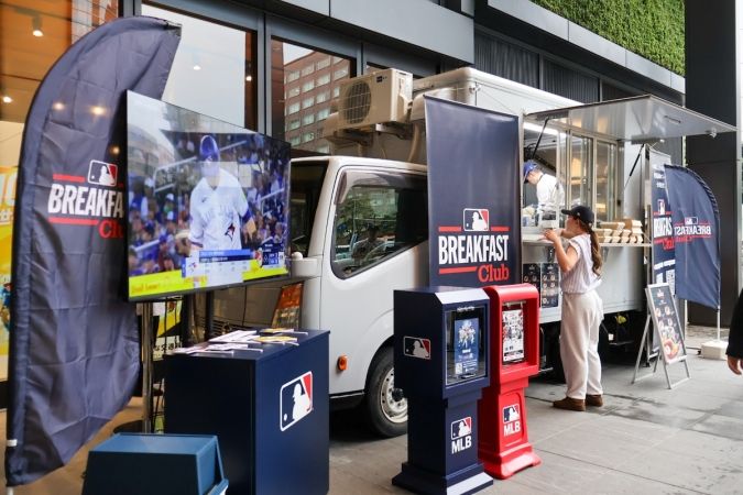 MLB Breakfast Club フードトラック