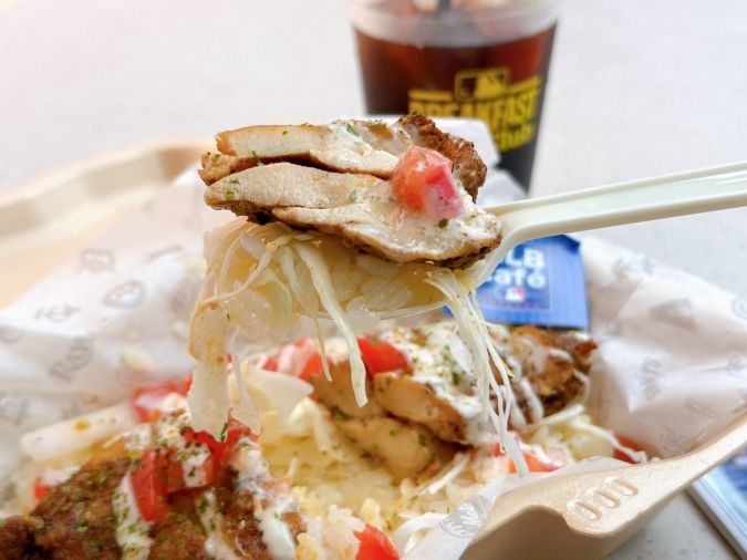 MLB Breakfast Club ケイジャンチキンオーバーライス