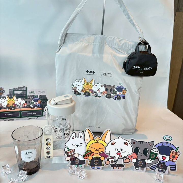 タリーズ×TOMORROW X TOGETHER コラボグッズ