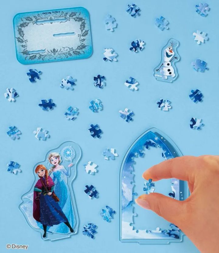 アナと雪の女王 組み立てイメージ