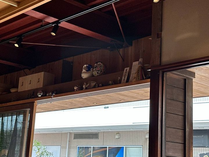 店内に飾られているだるま