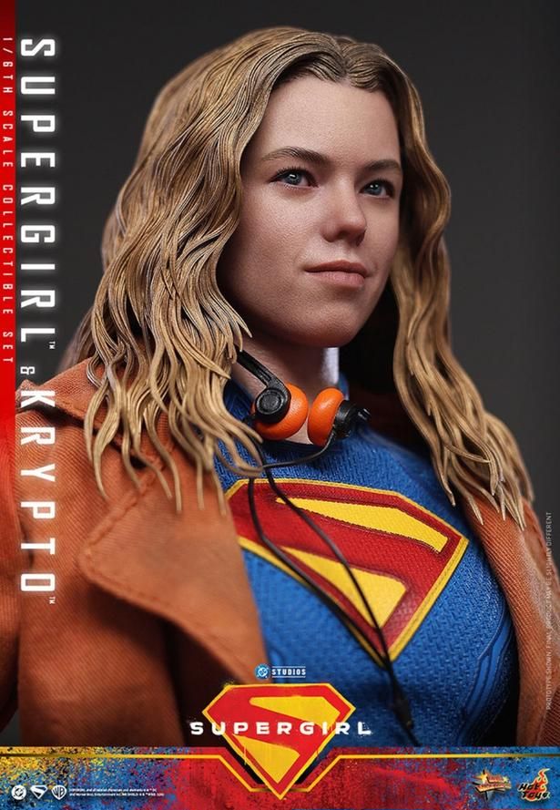 劇中の姿そっくりのクオリティ(「【ムービー・マスターピース】『スーパーガール』1/6スケールフィギュア スーパーガール＆クリプト」) SUPERGIRL and all related characters and elements [c] & TM DC and Warner Bros. Entertainment Inc. WB SHIELD: [c] & TM WBEI. (s26)
